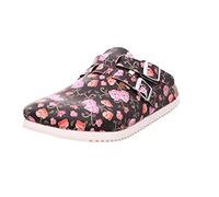 Birkenstock Kay SL Birko-Flor - Zuecos Estrechos para Mujer, Talla 37, Color Negro, Negro, 37 EU