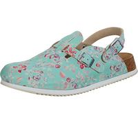 BIRKENSTOCK Kay SL Zapatos para Profesionales Sanitarios, Flor de Menta, 38 EU Schmal (Pack de 21) Mujeres