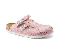Birkenstock Kay SL Birko-Flor - Zuecos Estrechos para Mujer, Talla 39 UE, Color Rosa