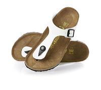 Birkenstock Kids GIZEH BF - Zuecos de material sintético niña, Blanco - blanco, 31