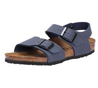 Birkenstock Kids NEW YORK BF-NUBUK - Zuecos de material sintético infantil, Azul (Navy), 32