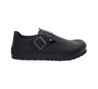 Birkenstock - London Oiled Leather Narrow Fit - Shoes - Hombre - Negro - 42 EU -