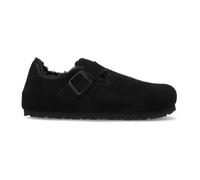 Birkenstock - London Shearling Regular Fit - Shoes - Mujer - Negro - 36 EU -