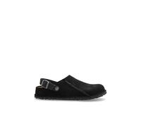 Birkenstock- Lutry Premium Suede Slides- Shoes- Mujer- Negro- 39 EU- Lutry Premium Suede Slides