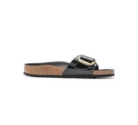 Birkenstock Madrid Big Buckle Leather Natural - Narr 36 Negro