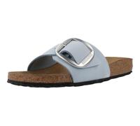 Birkenstock Madrid Big Buckle Nubuck Azul Blue