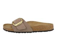 Birkenstock Madrid Big Buckle Sandalia De Nubuck Estrecha Para Damas