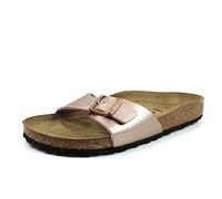 BIRKENSTOCK Madrid (Birko-Flor-Donna) - Sandalo da Donna, cobre, 38 EU Schmal