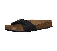 Birkenstock Madrid Birko-Flor Mujer Negro Sandalias-UK 8