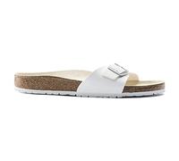 Birkenstock Madrid Birko-Flor - Sandalias de pala unisex, color blanco, talla 39