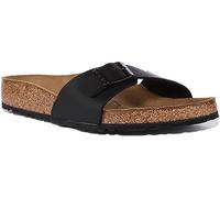 Birkenstock Madrid Birko-Flor Mujer Negro Sandalias-UK 3