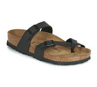 Birkenstock Mayari Birko-Flor, Sandalias de Dedo Mujer, Negro (Schwarz), 35 (normal)