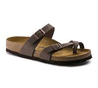 Birkenstock Mayari Mujer Sandalias de Tiras En Moca Talla UK 3-8 Corte Normal