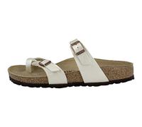 Birkenstock Mayari Pearl White, Birko Flor Graceful, Chanclas Mujer