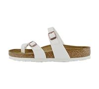 Birkenstock Mayari - Sandalias planas para mujer, blanco, 39 EU