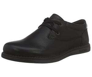 BIRKENSTOCK Memphis Derby - Zapatos con Cordones Unisex para niños, Color Negro, Talla 29 EU