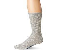 Birkenstock Men's Cotton Slub Gray Sock,Medium