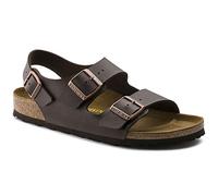 Birkenstock Milano Birko Flor Dark Marrón Sandalias-UK 8 / EU 42