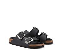 BIRKENSTOCK Mules con correa doble Arizona Big Buckle. Color Negro