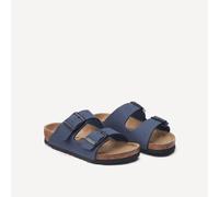 BIRKENSTOCK Mules con correa doble Arizona Kids. Color azul marino