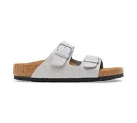 BIRKENSTOCK Mules con correa doble Arizona Kids. Color color plata