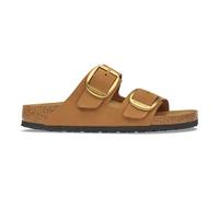 BIRKENSTOCK Mules con doble correa ARIZONA BIG BUCKLE. Color camel