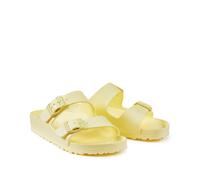 BIRKENSTOCK Mules con doble correa Arizona EVA. Color Amarillo