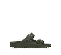 BIRKENSTOCK Mules con doble correa Arizona EVA. Color Caqui