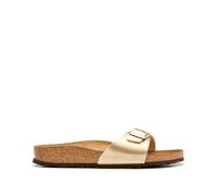BIRKENSTOCK Mules con una correa, MADRID. Color Dorado