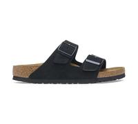 BIRKENSTOCK Mules de ante con doble correa ARIZONA. Color Negro