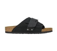BIRKENSTOCK Mules de ante Kyoto. Color Negro