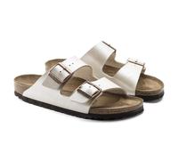 BIRKENSTOCK Mules de correa doble Arizona. Color Blanco