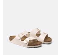 BIRKENSTOCK Mules de correa doble Arizona. Color Blanco Roto