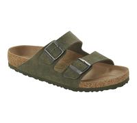 Birkenstock - Sandalias y chanclas - Arizona Vegan Microfaser Regular Desert Dust Thyme de Cuero - Talla 44 - Verde Verde 44