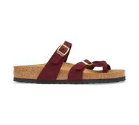 BIRKENSTOCK Mules de dedo Mayari. Color burdeos