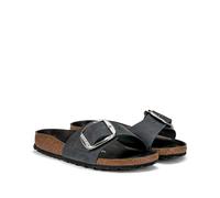 BIRKENSTOCK Mules de una correa Madrid Big Buckle. Color Negro