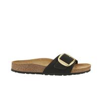 BIRKENSTOCK Mules de una correa Madrid Big Buckle. Color Negro