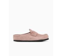 BIRKENSTOCK Naples Wrapped Suede Leather Unisex Rosa 40