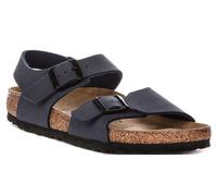 Birkenstock New York Zapatillas Niñas Correa Metálica Sandalias Navy UK 3-6