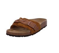Mules de piel Oita Braided Mujer Talla 39. Color Marron