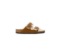 BIRKENSTOCK Pantoletten ARIZONA SHEARLING camel | 37