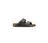 BIRKENSTOCK Pantuflas de hombre Aizona Oiled Leather Regular/Wide oliva | 42