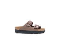 BIRKENSTOCK Pantuflas de mujer Arizona PAP Flex Platform marrón | 38