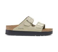 Birkenstock Papillio Arizona Platform Birko Flor Nubuck Mujer Eucalipto