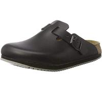 Birkenstock - Zuecos de Cuero Unisex, Color Negro, Talla 43