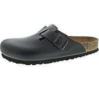 Birkenstock Professional BOSTON NL SCHWARZ - Zuecos de cuero unisex, Schwarz (Schwarz), 35