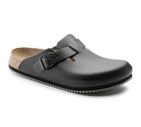 Birkenstock Professional BOSTON NL SCHWARZ - Zuecos de cuero unisex, Schwarz (Schwarz), 36