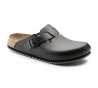 Birkenstock Professional BOSTON NL SCHWARZ - Zuecos de cuero unisex, Schwarz (Schwarz), 36