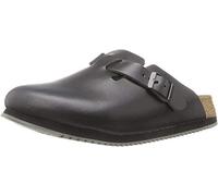 Birkenstock Chanclas Mayari Cuir Grass para Mujer, Negro, 42 EU