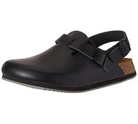 Birkenstock Professional Tokio 61194 - Zuecos de cuero para unisex-adultos, color negro, talla 42 EU (8 Erwachsene UK), Negro, 43